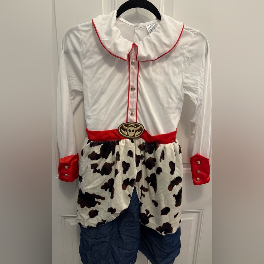 Yolsun White and Red Kids' Dress